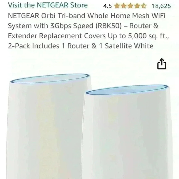Orbi Netgear RBK50 - Picture 1 of 8